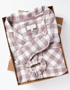 Debbie Check Pyjamas Gift Box Set