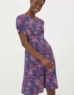 Delilah Spot Jersey Dress