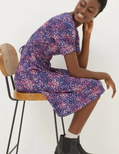 Delilah Spot Jersey Dress