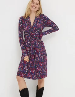 Delphine Abstract Jersey Dress