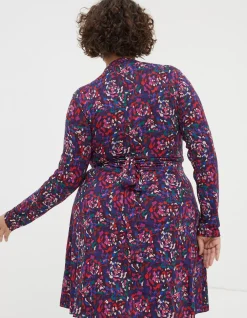 Delphine Abstract Jersey Dress
