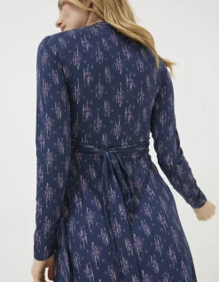 Delphine Ink Ditsy Jersey Dress