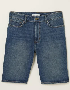 Denim Mid Vintage Wash Shorts