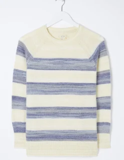 Denim Ombre Stripe Jumper