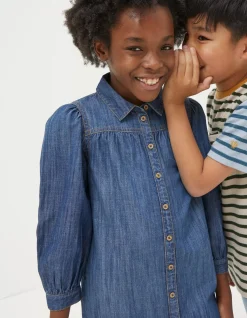 Denim Shirt Dress