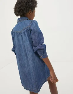 Denim Shirt Dress