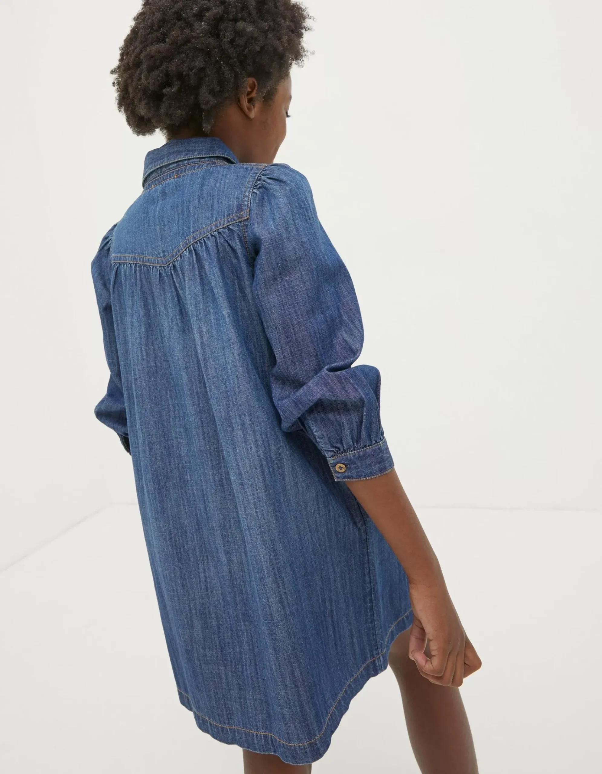Denim Shirt Dress