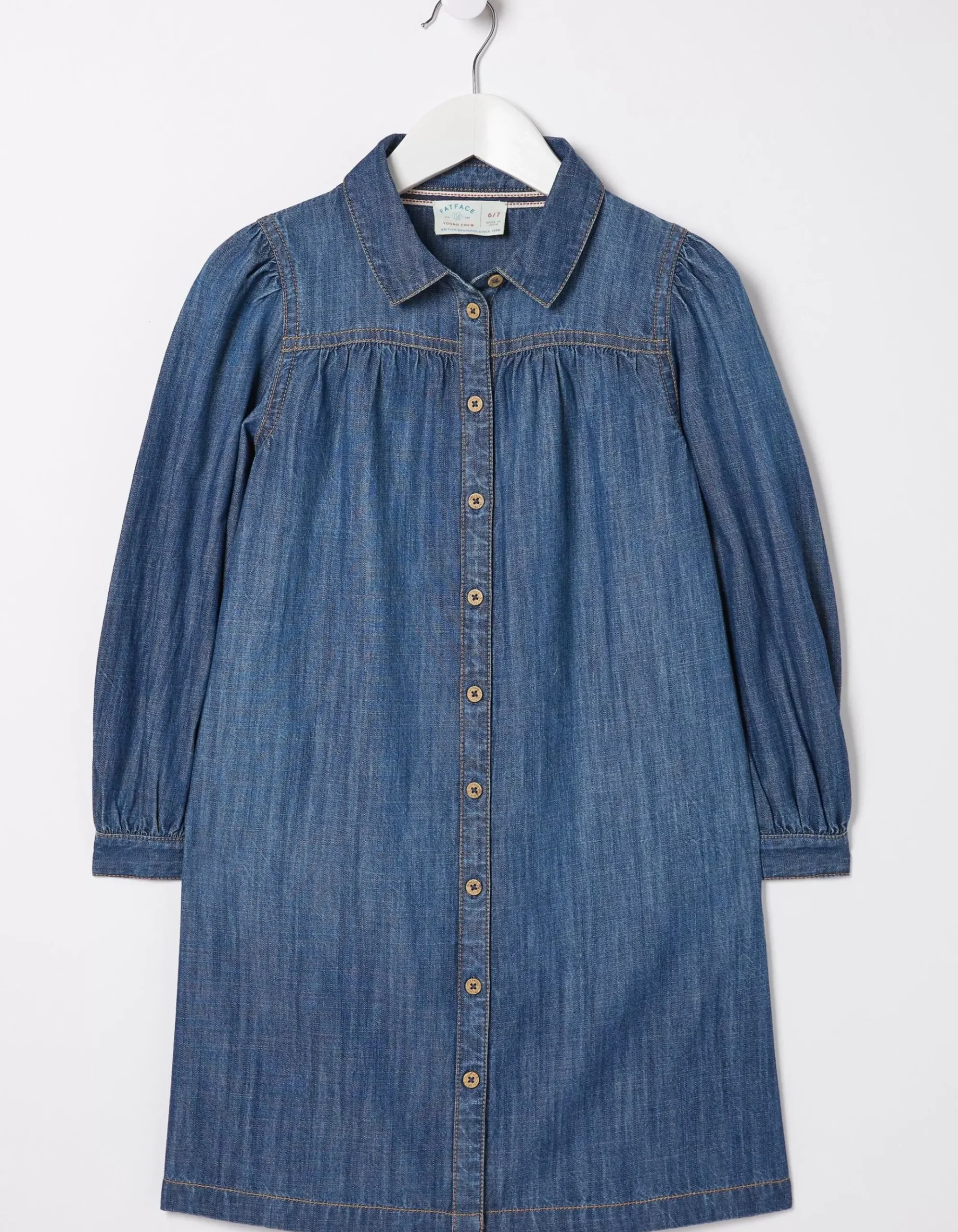 Denim Shirt Dress