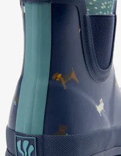 Dog Print Ankle Wellies