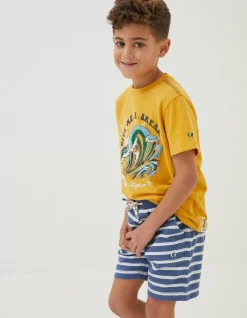 Eddie Stripe Sweat Shorts