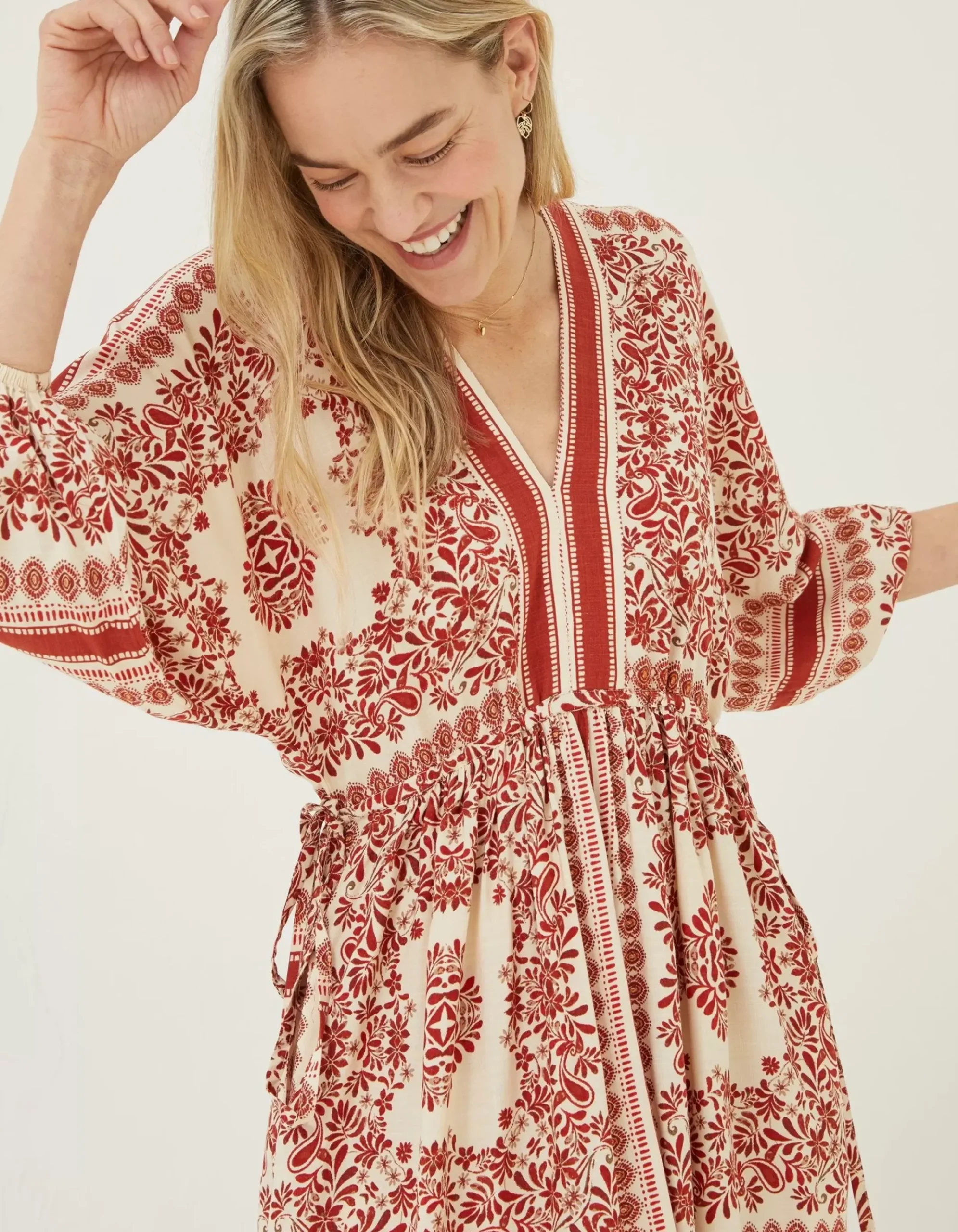 Effie Bandana Midi Dress