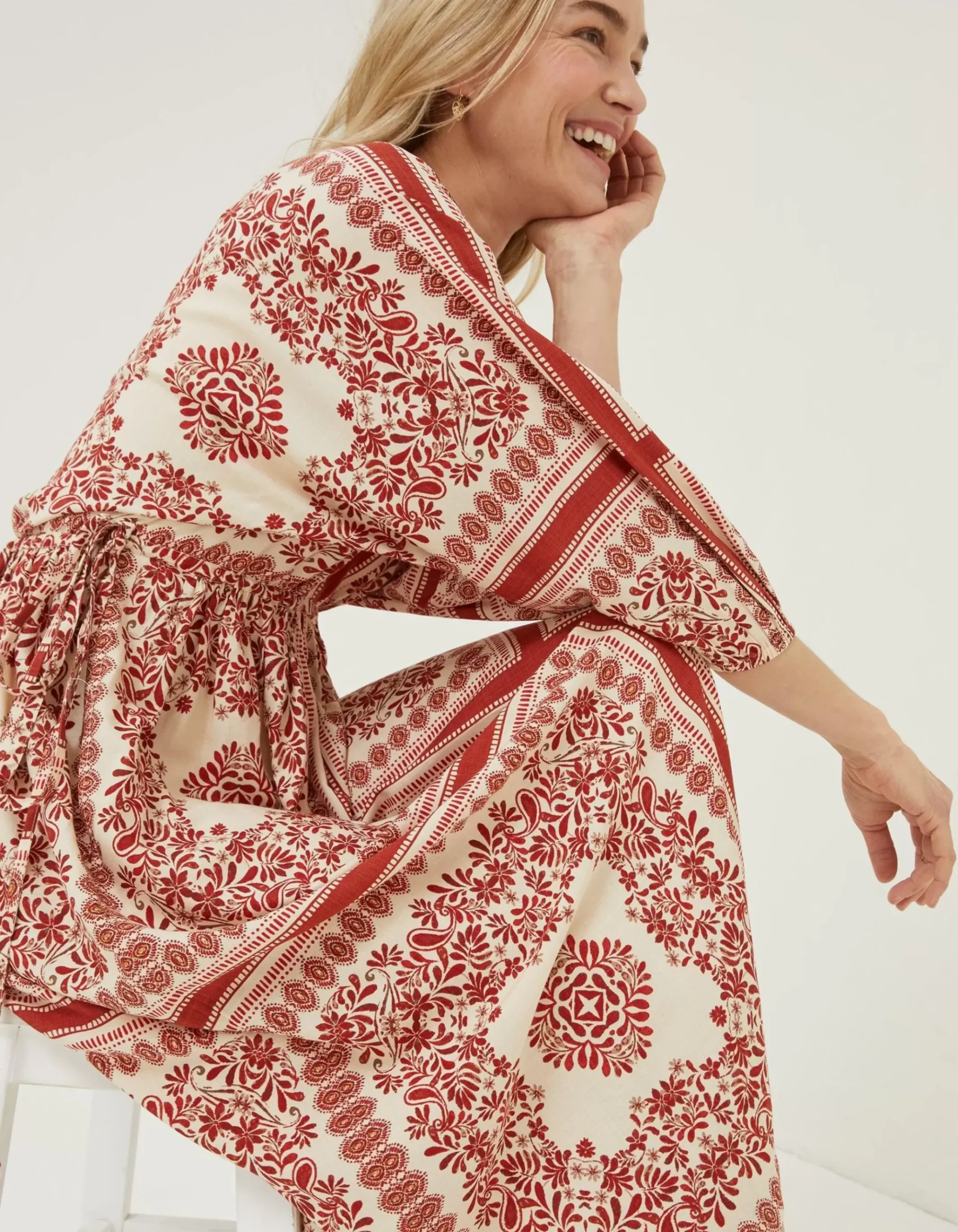 Effie Bandana Midi Dress