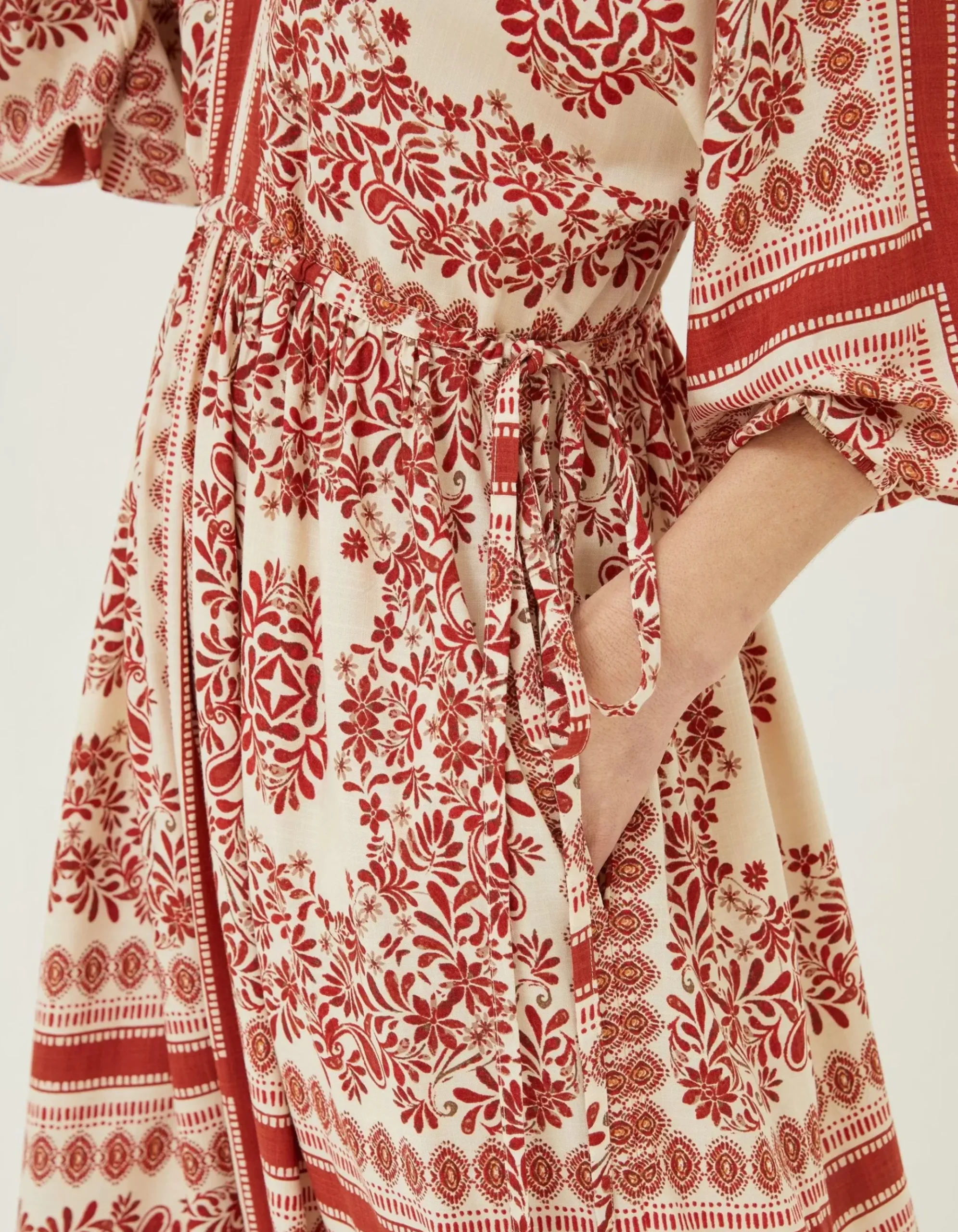 Effie Bandana Midi Dress