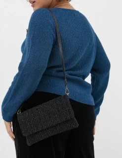 Elena Boucle Crossbody Bag