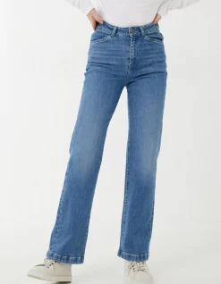 Elise Wide Leg Comfort Stretch Jeans