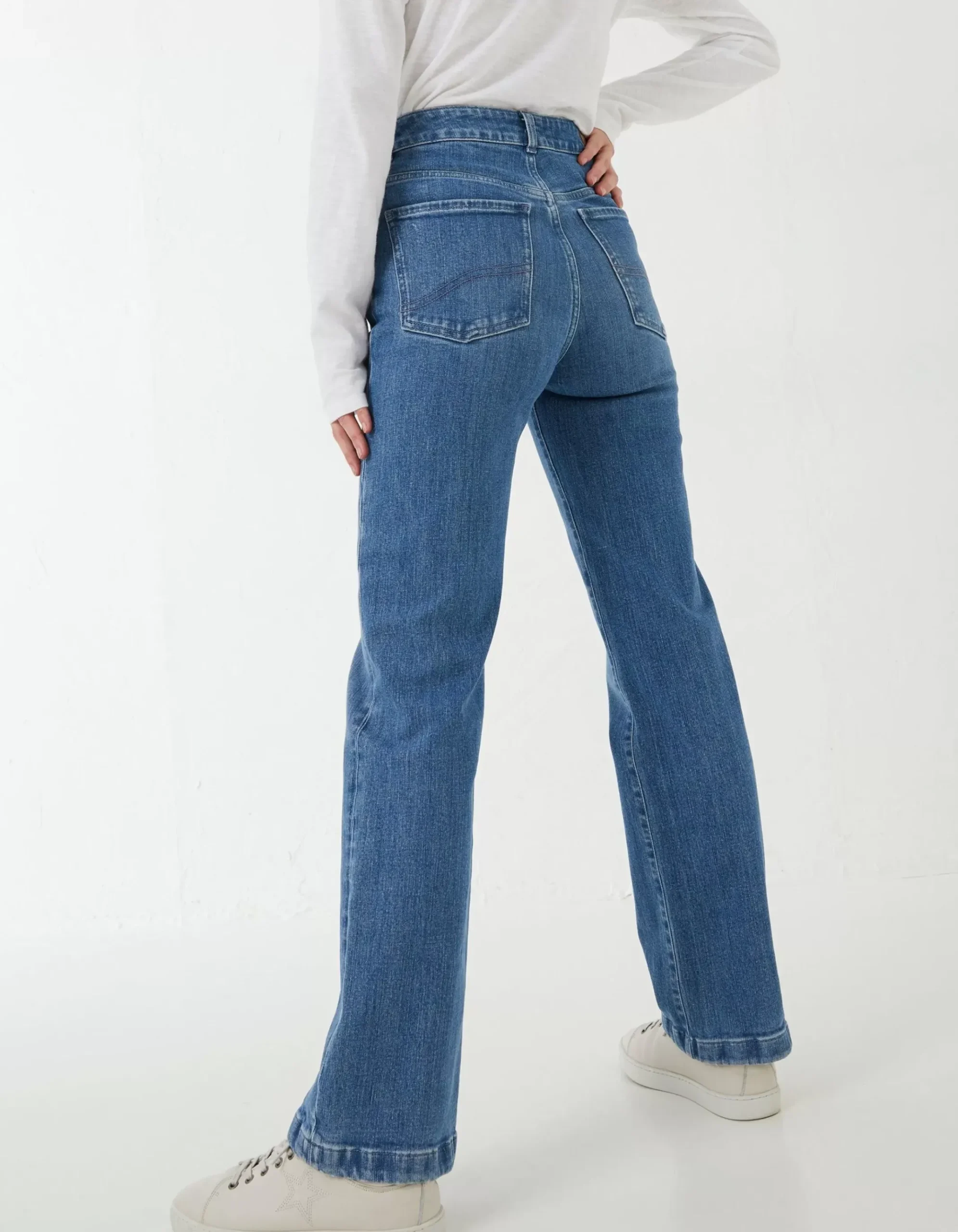 Elise Wide Leg Comfort Stretch Jeans