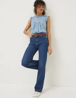Elise Wide Leg Comfort Stretch Jeans