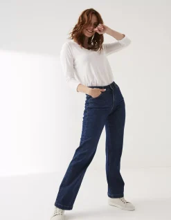 Elise Wide Leg Comfort Stretch Jeans