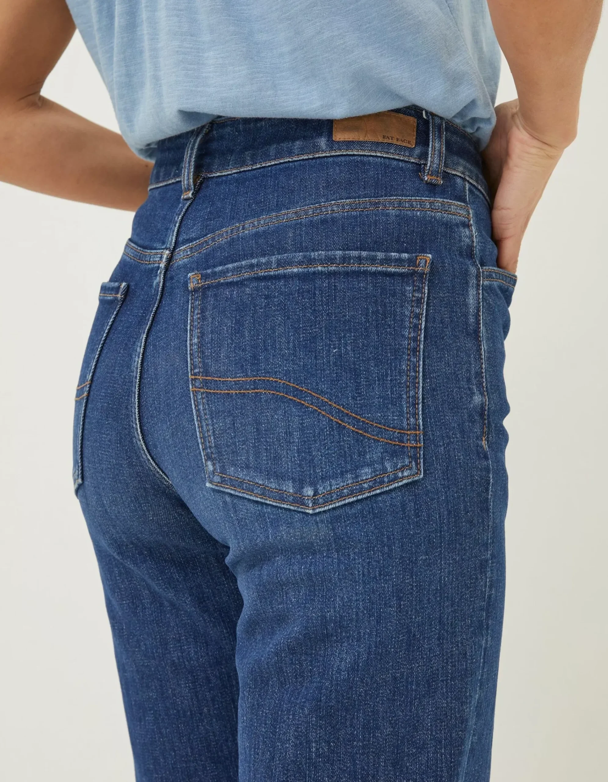 Elise Wide Leg Comfort Stretch Jeans