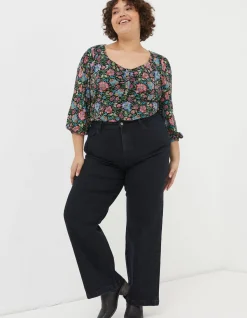Elise Wide Leg Jeans