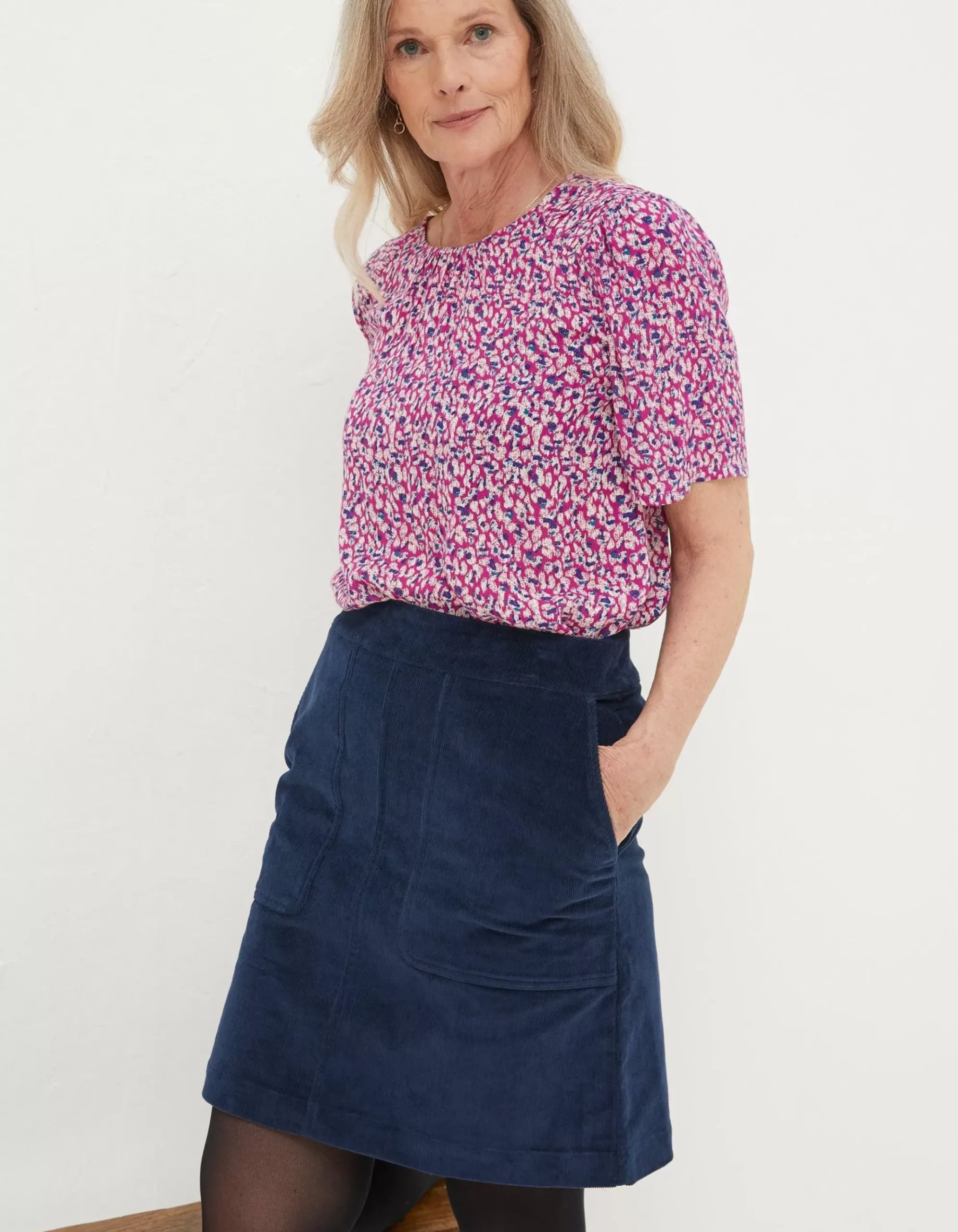 Eliza Cord Skirt
