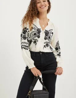 Ellen Embroidered Blouse