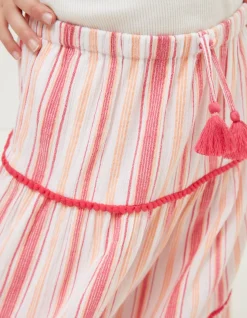 Elodie Stripe Woven Skirt