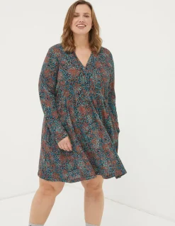Elsie Textured Jersey Dress