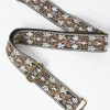 Embroidered Floral Bag Strap