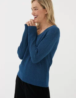 Estelle V Neck Sparkle Jumper