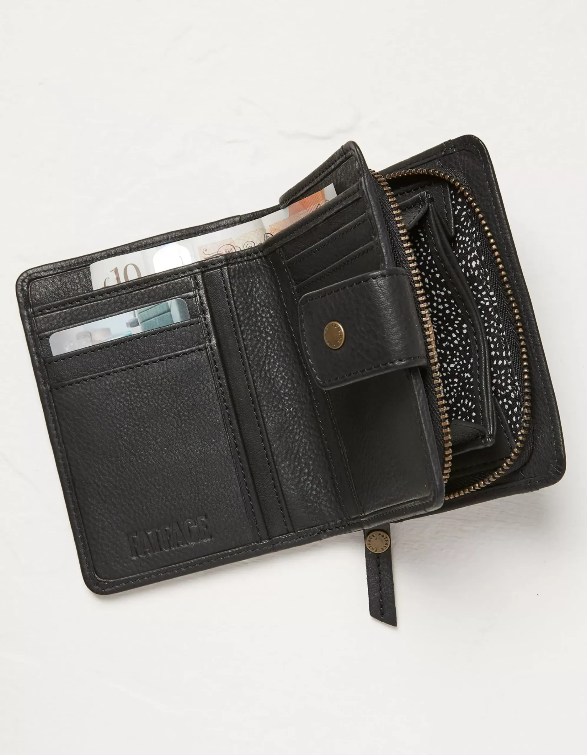 Etta Leather Zip Purse