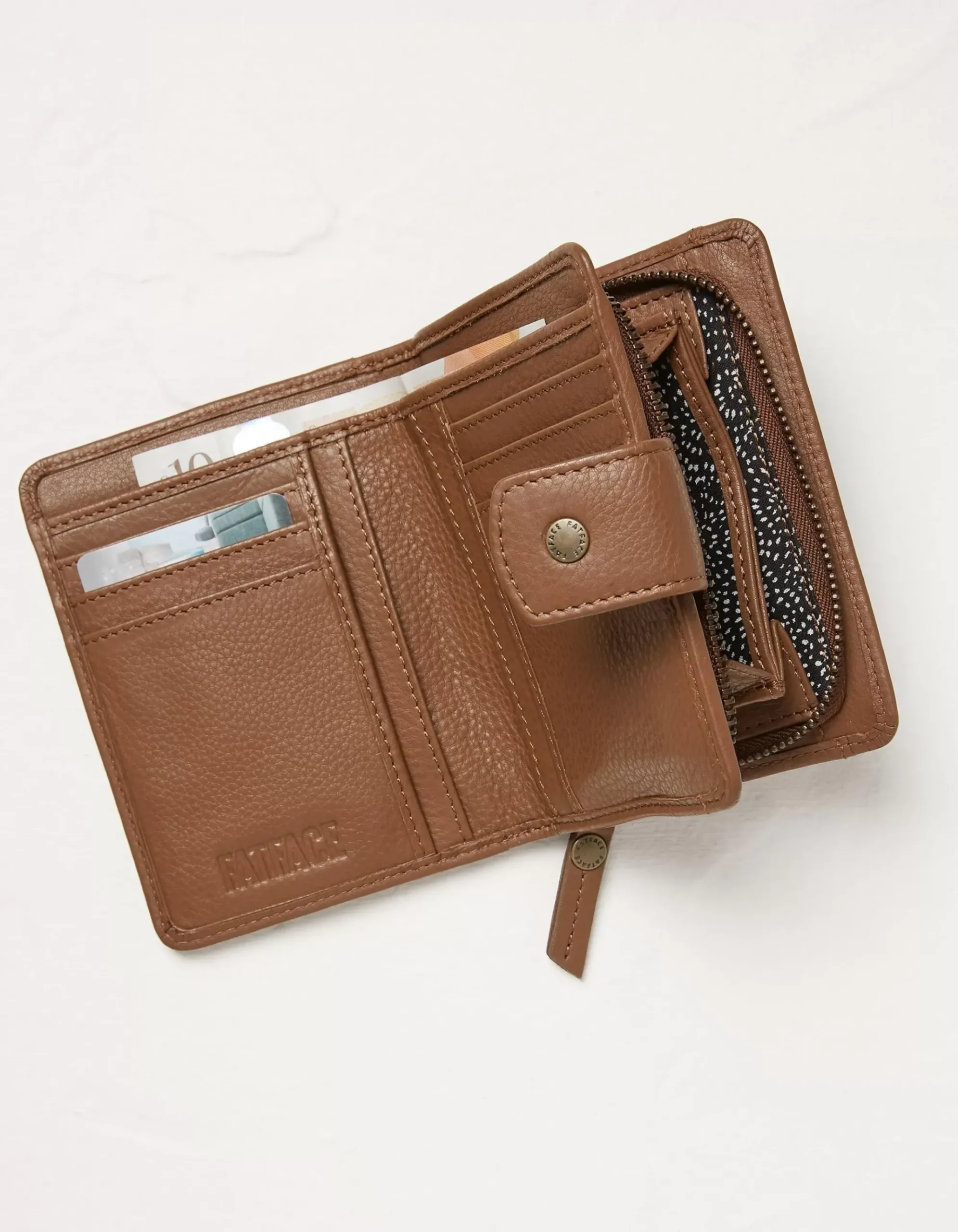 Etta Leather Zip Purse