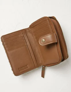 Etta Woven Foldover Purse