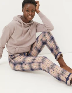 Eva Wildscapes Check Pyjama Bottoms