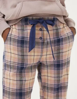 Eva Wildscapes Check Pyjama Bottoms