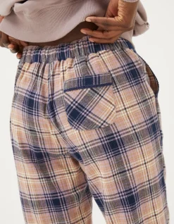 Eva Wildscapes Check Pyjama Bottoms
