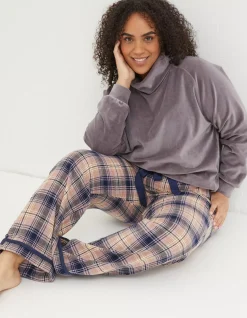Eva Wildscapes Check Pyjama Bottoms