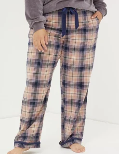 Eva Wildscapes Check Pyjama Bottoms