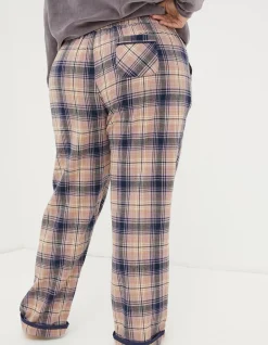 Eva Wildscapes Check Pyjama Bottoms