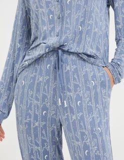 Eva Woodlands Jersey Pyjama Bottoms