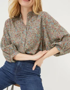 Evelyn Craft Floral Blouse