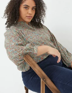 Evelyn Craft Floral Blouse