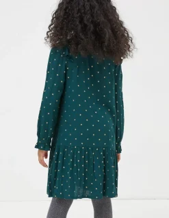 Evie Foil Star Dress