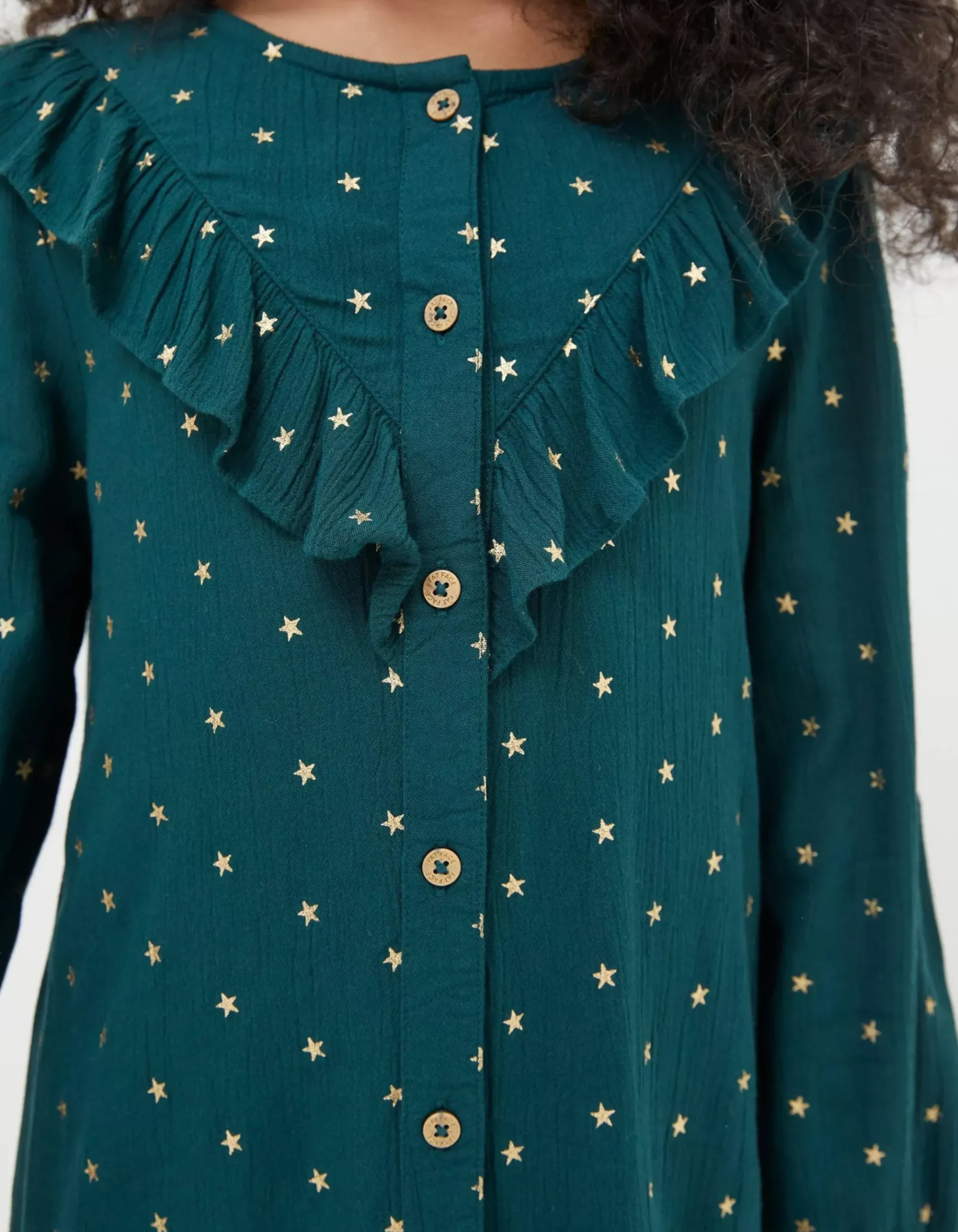 Evie Foil Star Dress