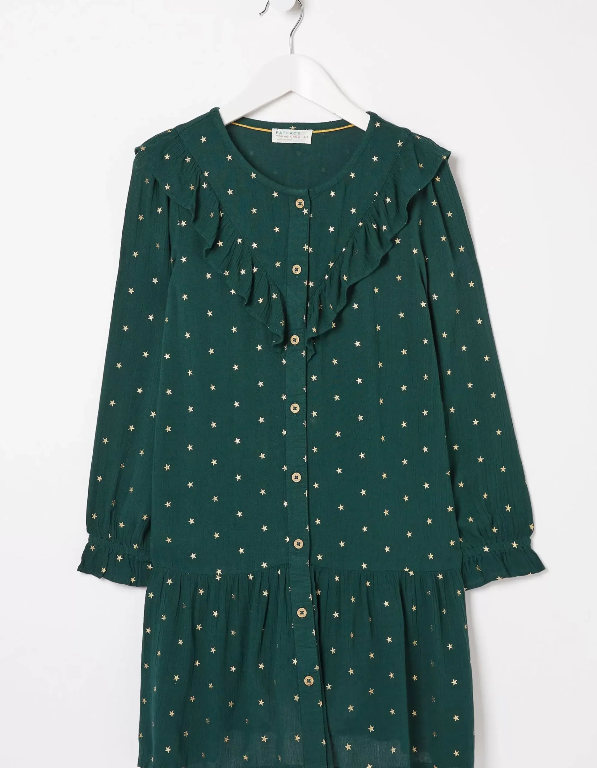 Evie Foil Star Dress