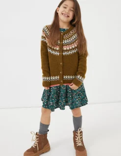 Fairisle Detail Cardigan