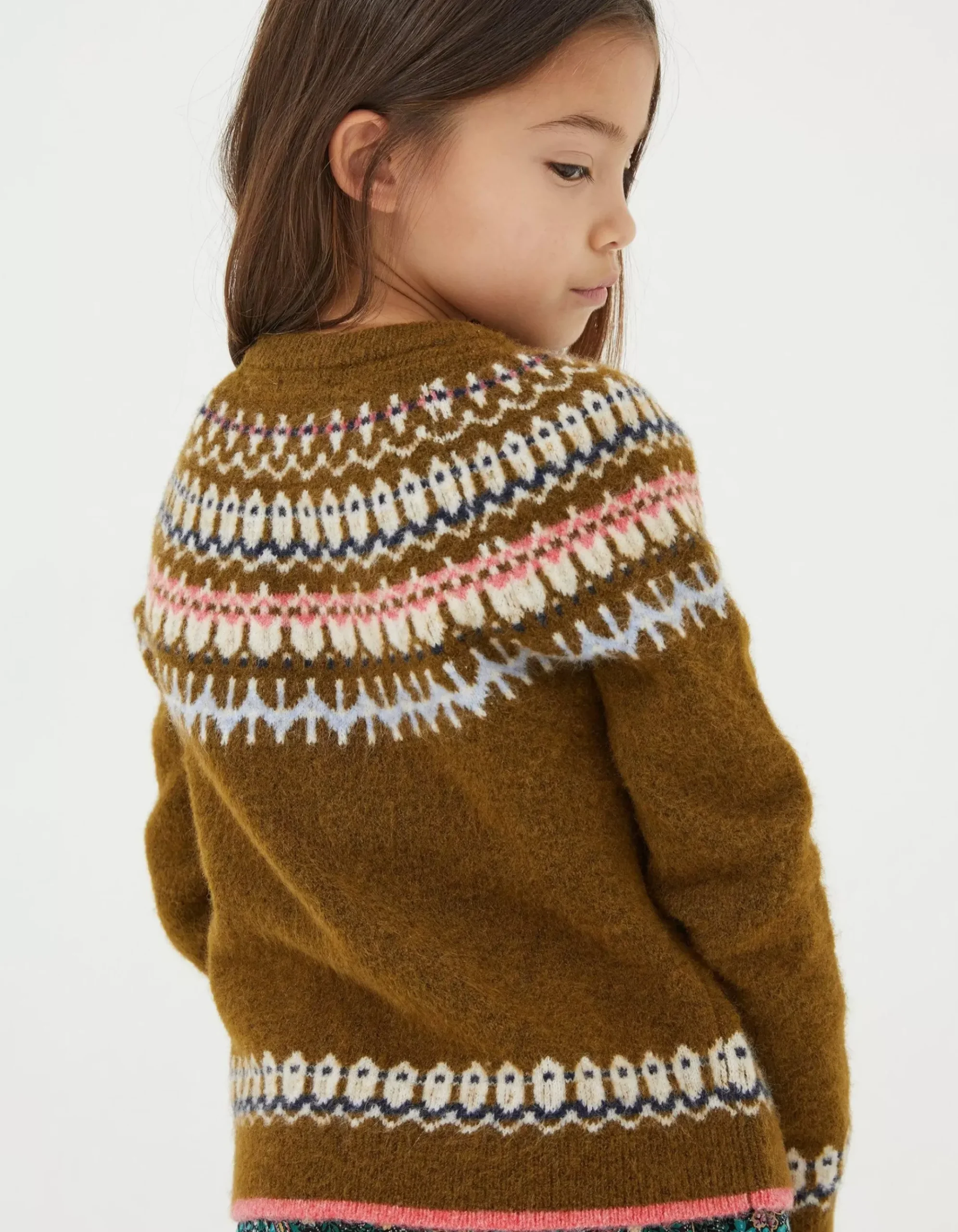 Fairisle Detail Cardigan
