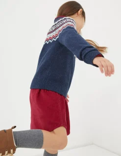 Fairisle Knitted Crew Neck Jumper