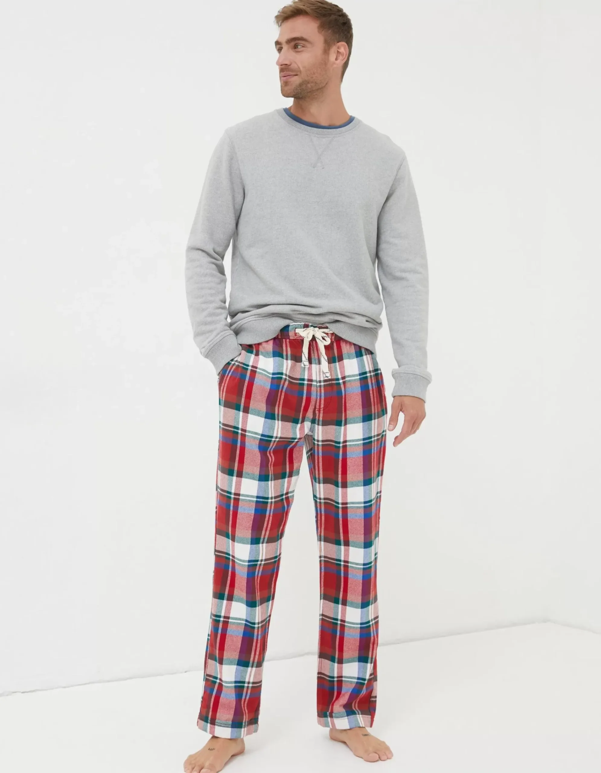 Family Check Pyjama Bottoms
