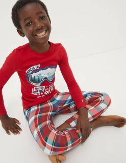 Family Check Snug Pyjama Set